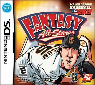 Major League Baseball 2K9 - Fantasy All-Stars (USA) (En,Fr,Es) box cover front